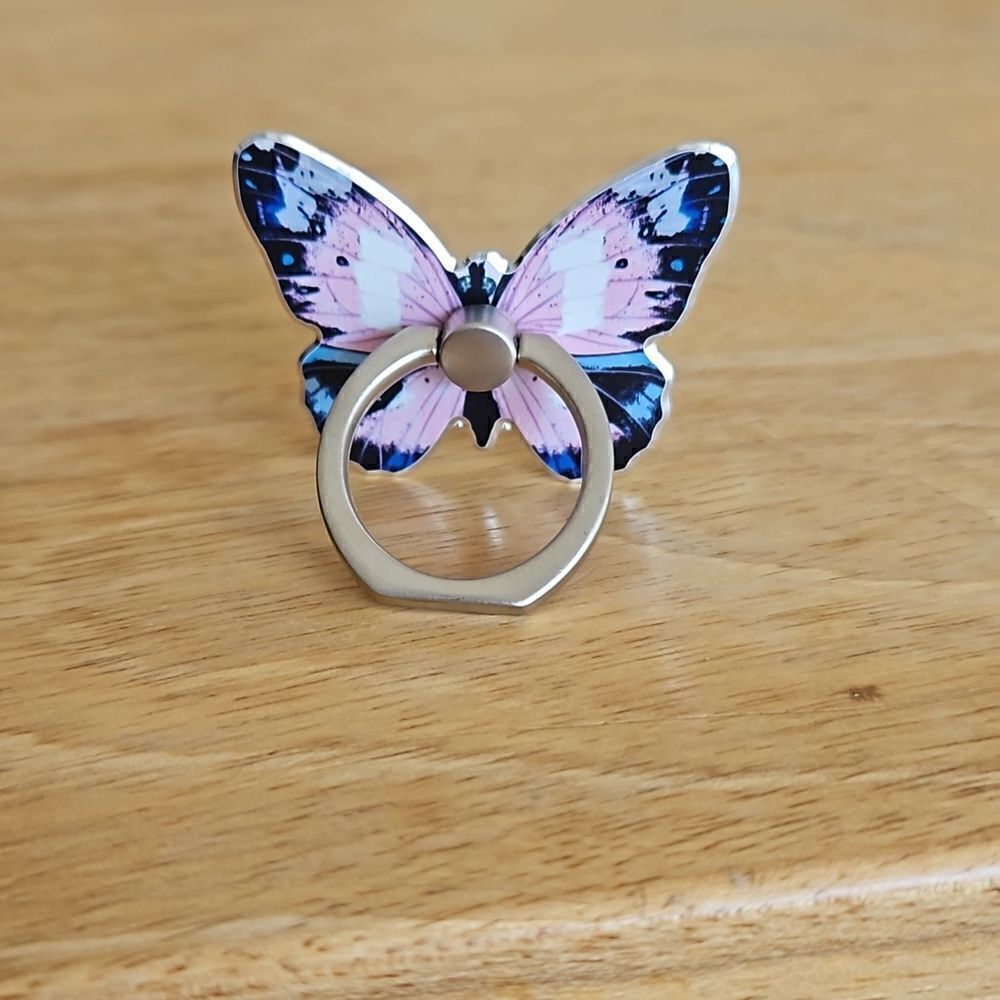 NWOT  Purple smart phone grip finger ring holder. - Picture 2 of 5